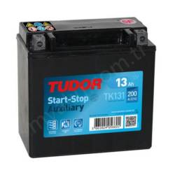 Tudor 12V 13Ah Auxiliary Vrla Besleme Akü Tk131 resim1