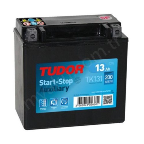 Tudor 12V 13Ah Auxiliary Vrla Besleme Akü Tk131