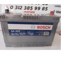 95 Ah Amper Bosch S4057 (90 Ah Muadili) Akü  resim1