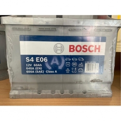 60 Ah Amper Bosch S4E06 Efb Start Stop Akü resim1