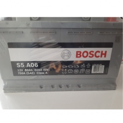 80 Ah Amper Bosch S5A06 Agm Start Stop Akü  resim2