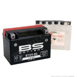 Bs Battery Btx9-Bs Ytx9-Bs 12V 8Ah Motor Akusu resim1
