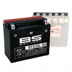 Bs 12V 18,9Ah Amper Btx20L-Bs Motor Akusu resim1