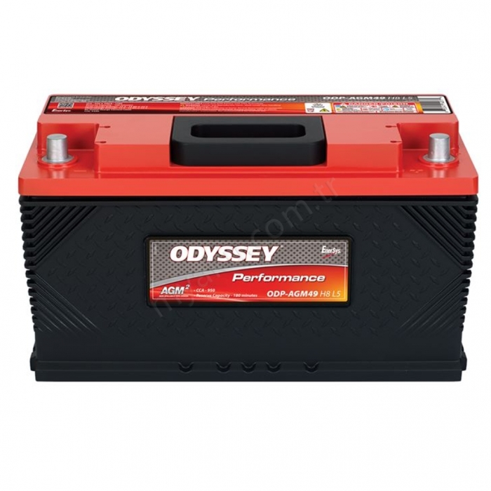 Odyssey 94 Ah 950A Agm Automotıve 49-950 Ln5-H8 Odp-Agm49-L5