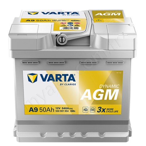 Varta A9 50Ah Agm Aku 550901054