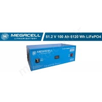 100Ah Amper Lityum Lifepo4 51,2V Megacell Makelsan resim2