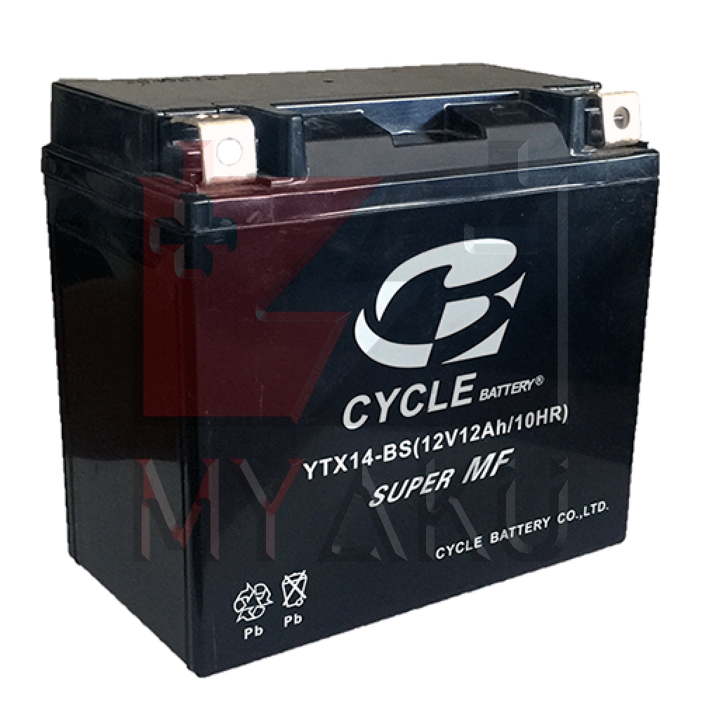 Ytx14-Bs 12Ah Amper Cycle Motor Aküsü
