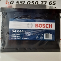 62 Ah Amper Bosch S4044 Ters Akü  resim5