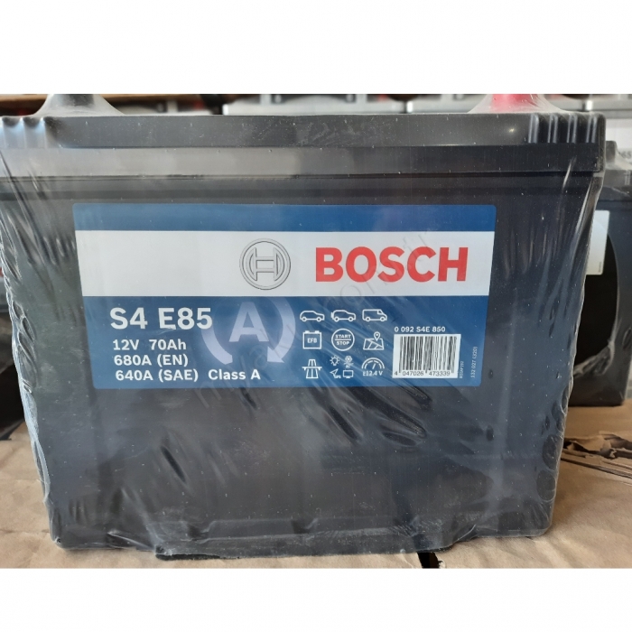 70 Ah Amper Bosch S4E85 Efb Yüksek Start Stop Akü 