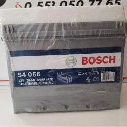 70 Ah Amper Bosch S4056 Yüksek Ters Akü  resim2