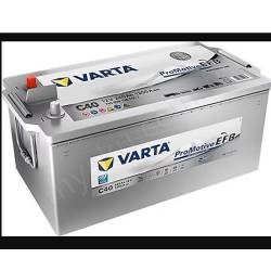 240 Ah Amper Promotıv Efb Varta Akü 740500120 C40 resim3