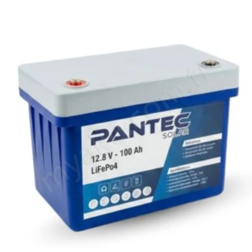 Pantec 12,8V 100Ah Amper Lifepo4 Aku