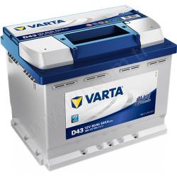 60 Ah Amper Blue Dynamıc Varta Akü 560127054 D43 resim1