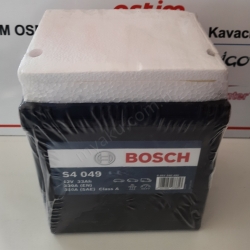 33 Ah Amper Bosch S4049 Dar Ince Ters Akü  resim5