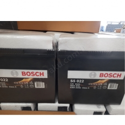 55 Ah Amper Bosch S5022 Yüksek Dar Akü  resim3