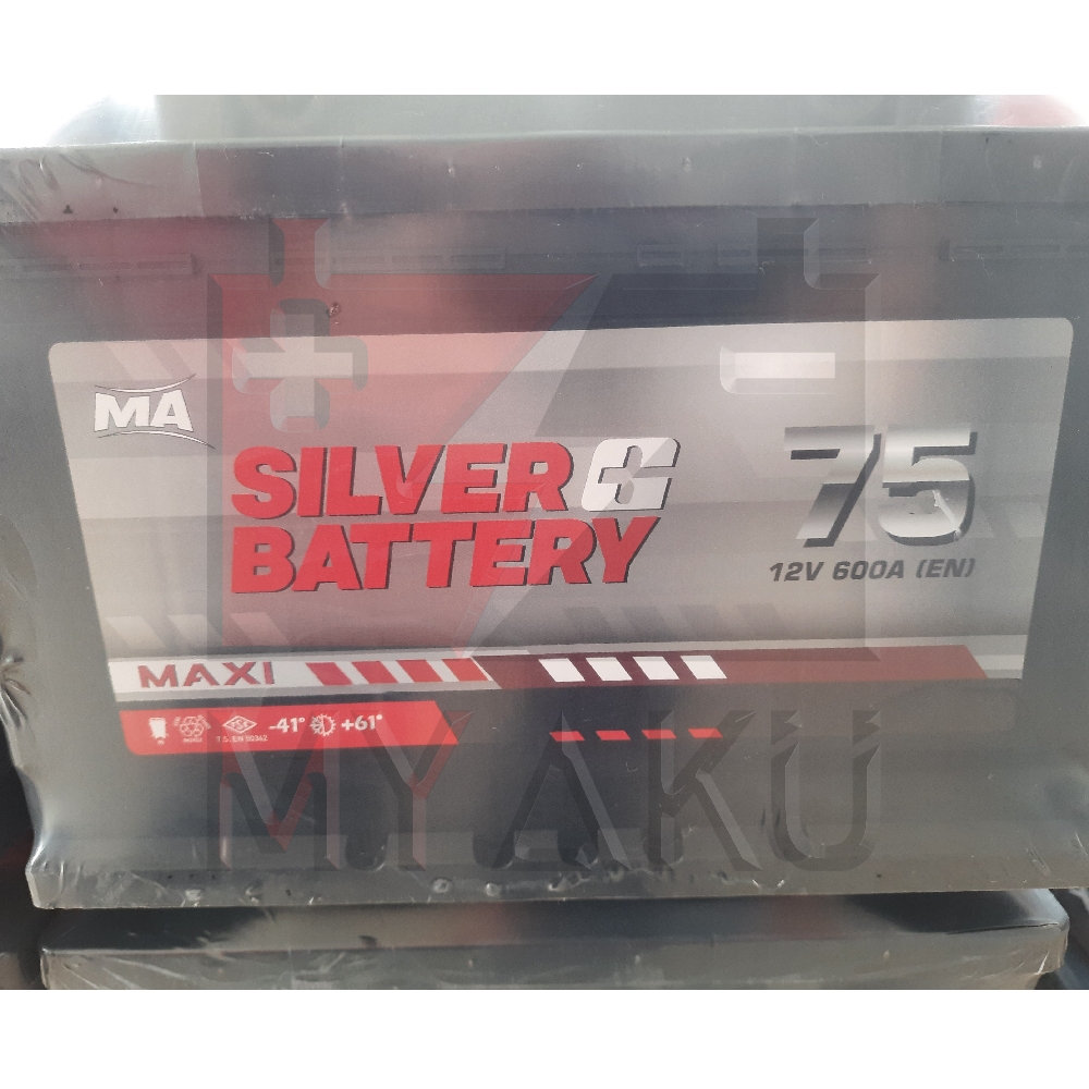 75 Amper Silver Battery (Yi̇ği̇t Akü)
