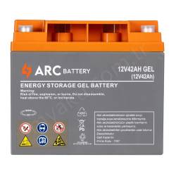 Arc Jel Aku 12V 42Ah Amper  resim1