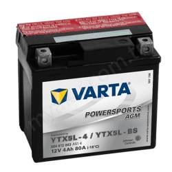 Varta 12V 4Ah Ytx5Abs Motor Aküsü 5Ah Ytx5Lbs resim3