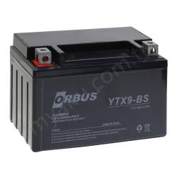 Orbus 12V 9Ah Amper Ytx9Bs Motor Akusu resim1