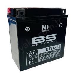 Bs Battery Bt9A-Bs 12V 9,5Ah Motor Akusu resim3