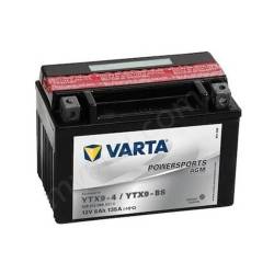 Varta Ytx9-4 Ytx9-Bs 12V 8Ah Amper Motor Akusu resim1