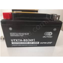 Outdo 12V 7Ah Amper Utx7A-Bs Mf Alcak Tip resim4