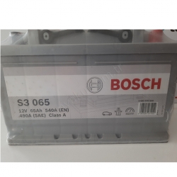 65 Ah Amper Bosch S3065 Alçak Opel Akü  resim1