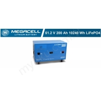 200Ah Amper Lityum Lifepo4 51,2V Megacell Makelsan resim3