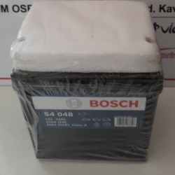 33 Ah Amper Bosch S4048 Dar Ince Düz Akü  resim5