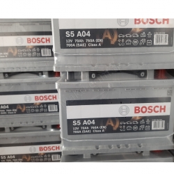 70 Ah Amper Bosch S5A04 Agm Start Stop Akü resim3