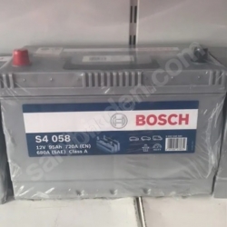 95 Ah Amper Bosch S4058 Ters (90 Ah Ters Muadili) Akü  resim1