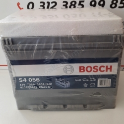 70 Ah Amper Bosch S4056 Yüksek Ters Akü  resim5