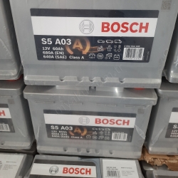 60 Ah Amper Bosch S5A03 Agm Start Stop Akü resim3