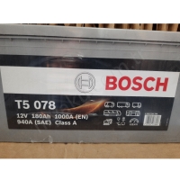 180Ah Amper Bosch Akü T5078 resim1