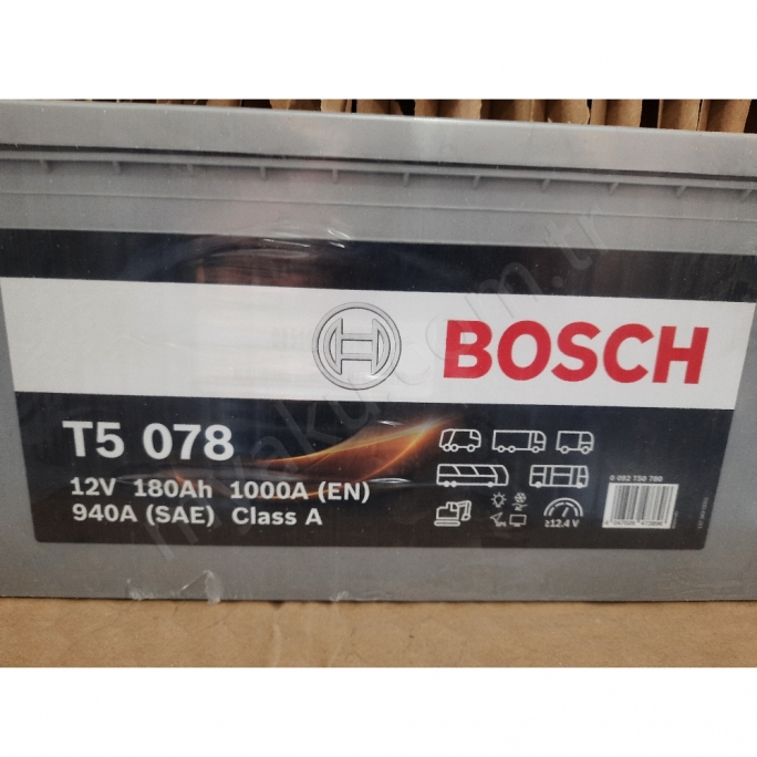 180Ah Amper Bosch Akü T5078