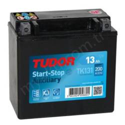 Tudor 12V 13Ah Auxiliary Vrla Besleme Akü Tk131 resim2