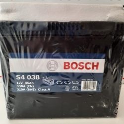45 Ah Amper Bosch S4038 Ters Akü  resim4