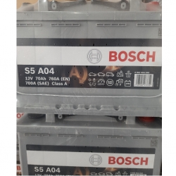 70 Ah Amper Bosch S5A04 Agm Start Stop Akü resim2